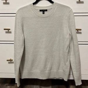 Banana Republic womens sweater cream color size medium
